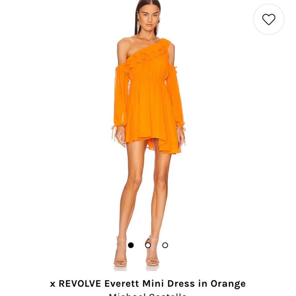 x REVOLVE Everett Mini Dress in Orange